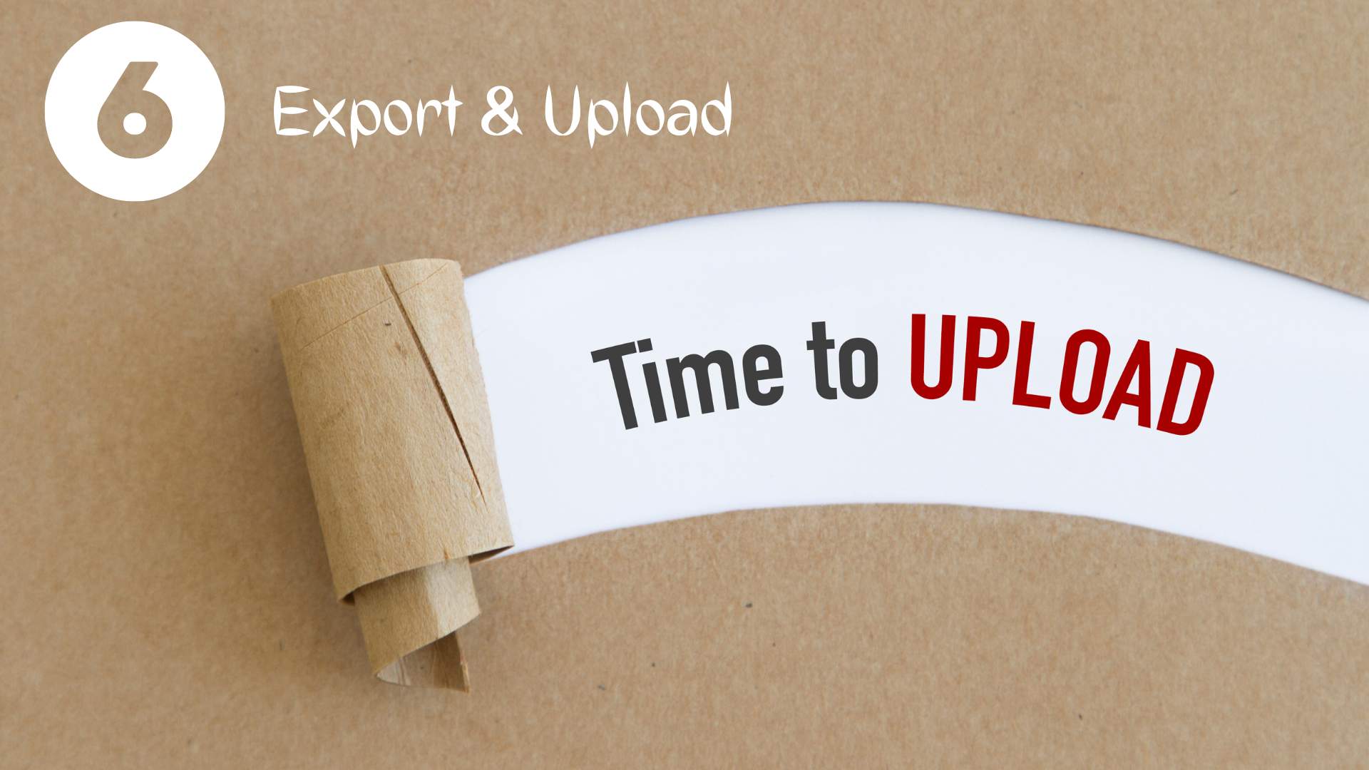 Export and upload