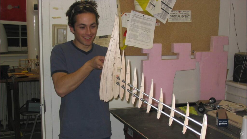 Derek Muller during Engineering