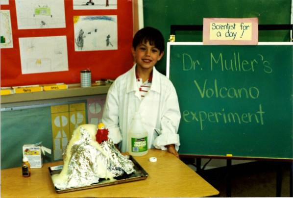 Derek muller volcano experiment