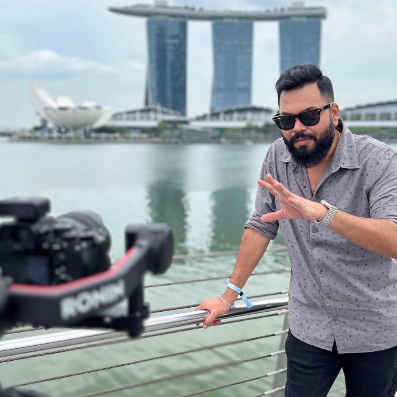 Arun Prabhudesai in Singapore