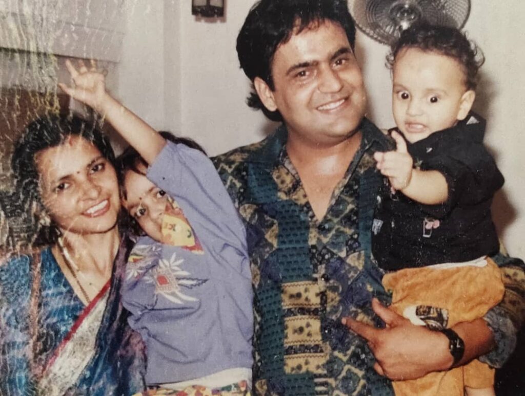 Old family picture of Nischay