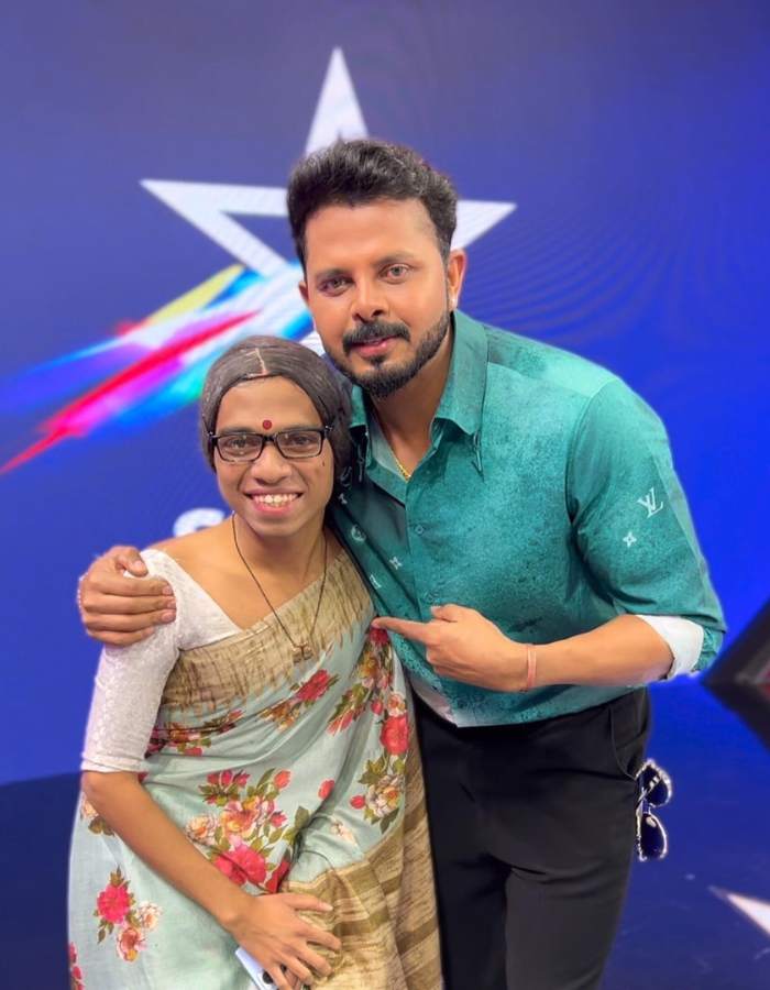 fun with prasad with Sreesanth
