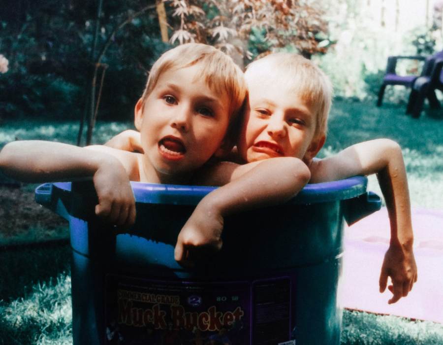 Sam Kolder childhood photo